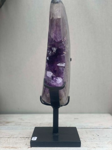 015 paarse amethist op voet uruguay nr 015 2