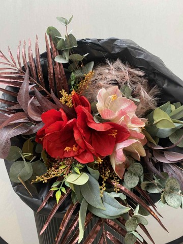 108 boeket zijde amaryllis nr 108 5