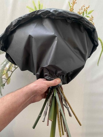 110 boeket zijde amaryllis orchidee en rozen nr 110 3