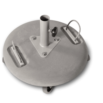 Cape umbrellas parasolvoet 55 cm wielen