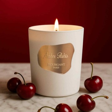 Geurkaars houbigant ambre rubis 1