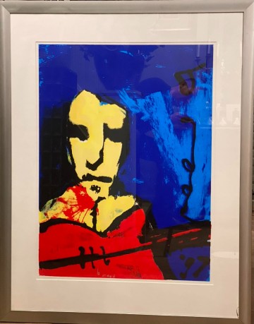 Herman brood tokkel zeefdruk   matthijs hazeleger   de grote tuinverbouwing 1