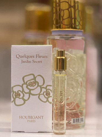 Houbigant quelques fleurs jardin secret proef flacon 8 ml