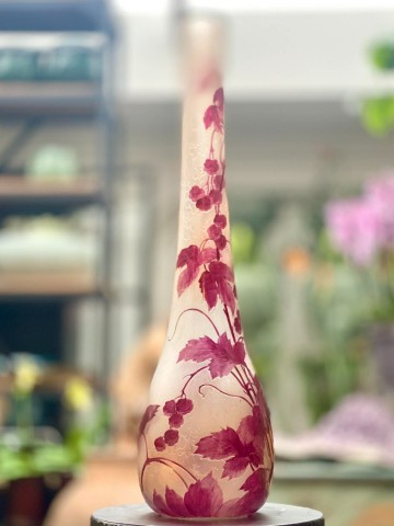 Legras art nouveau vaas houblon frankrijk ca 1900   matthijs hazeleger   bert hazeleger   hazeleger styling 2