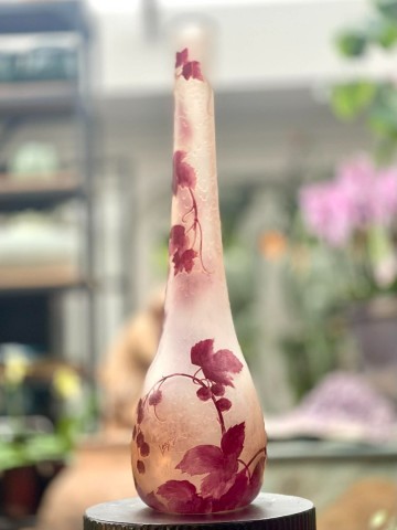 Legras art nouveau vaas houblon frankrijk ca 1900   matthijs hazeleger   bert hazeleger   hazeleger styling 5