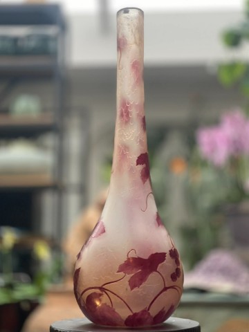 Legras art nouveau vaas houblon frankrijk ca 1900   matthijs hazeleger   bert hazeleger   hazeleger styling 7