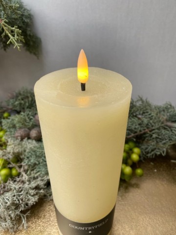 Stompkaars led countryfield 20 x 75 cm ivoor 3