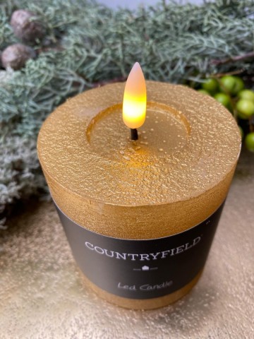 Stompkaars led countryfield 8 x 75 cm goud 3