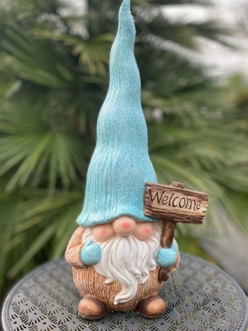 Tuinkabouter blauw 1